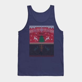 Stranger Things Christmas in the Upside Down Tank Top